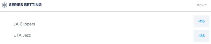 Utah vs. Los Angeles West Semifinal Series Odds via FanDuel Sportsbook